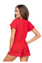Pižama Mika 1/2 Red