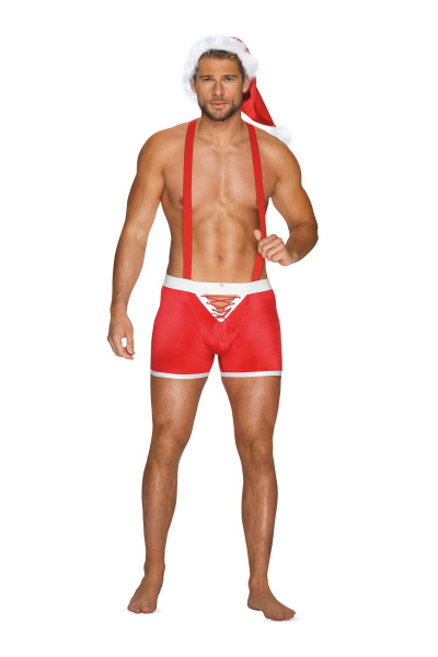 Komplektas Mr Claus Czerwony