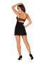 Naktinukai Laurise babydoll Czarna