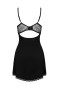 Naktinukai Laurise babydoll Czarna