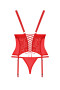 Korsetas Blossmina + stringi GRATIS!!! Czerwony