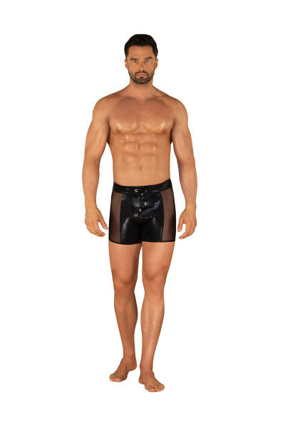Maudymosi glaudės Punta Negra shorts Juoda