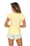 Pižama Ananas 1/2 Yellow