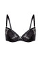 Liemenėlė Angel I PU-293 | Juoda-Push-Up Liemenėlės-Kinga