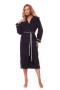 Chalatas Soft Long 2322 Czarny