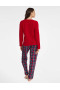 Pižama Glance 40938-33X Raudona