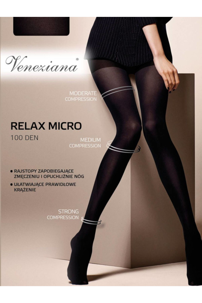 Pėdkelnės Relax Micro 100 Den