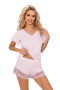 Pižama Amelia 1/2 Light Pink