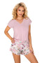 Pižama Nicola 1/2 Powder Pink