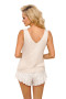 Pižama Marina 1/2 Top Beige
