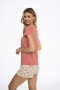 Pižama Arly 41296-32X Koralowa
