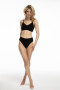 Liemenėlė Bamboo Bralette Czarny