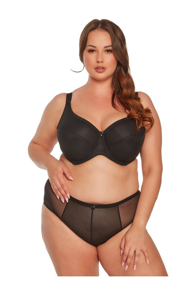 Liemenėlė Sonia 1058 Maxi Czarny