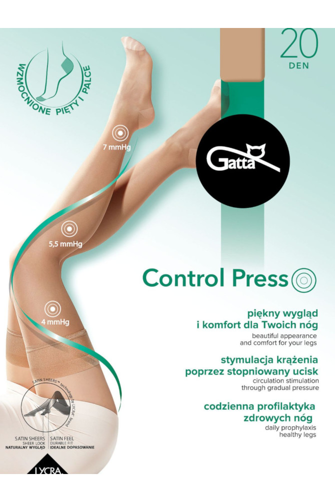 Ilgos Kojinės Control Press P 01