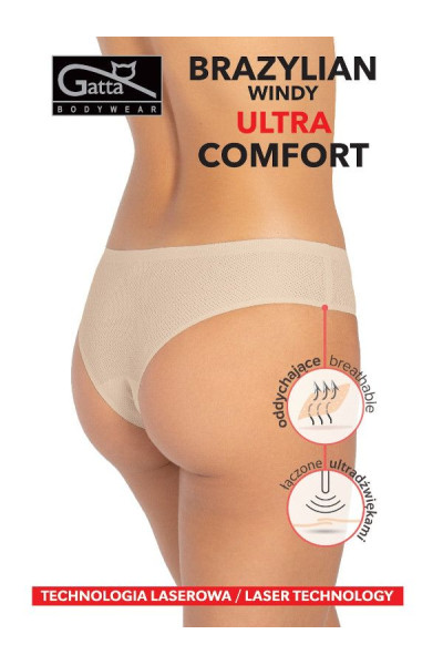 Kelnaitės Brazilian Windy Ultra comfort Beige