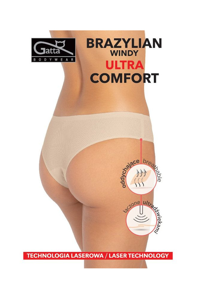 Kelnaitės Brazilian Windy Ultra comfort Beige