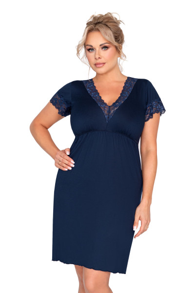 Naktiniai marškiniai Mariza Plus Dark Blue