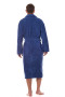 Chalatas Cotton Long 2450 Navy