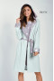 Chalatas Brigitte 3211 Miętowy Frotte