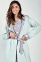 Chalatas Brigitte 3211 Miętowy Frotte