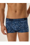 Bokseriai Jarl 42256-MLC Granatowo-Jeansowe