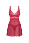 Naktiniai marškiniai nocna Cupide Desir babydoll + stringi
