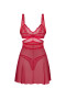 Naktiniai marškiniai nocna Cupide Desir babydoll + stringi