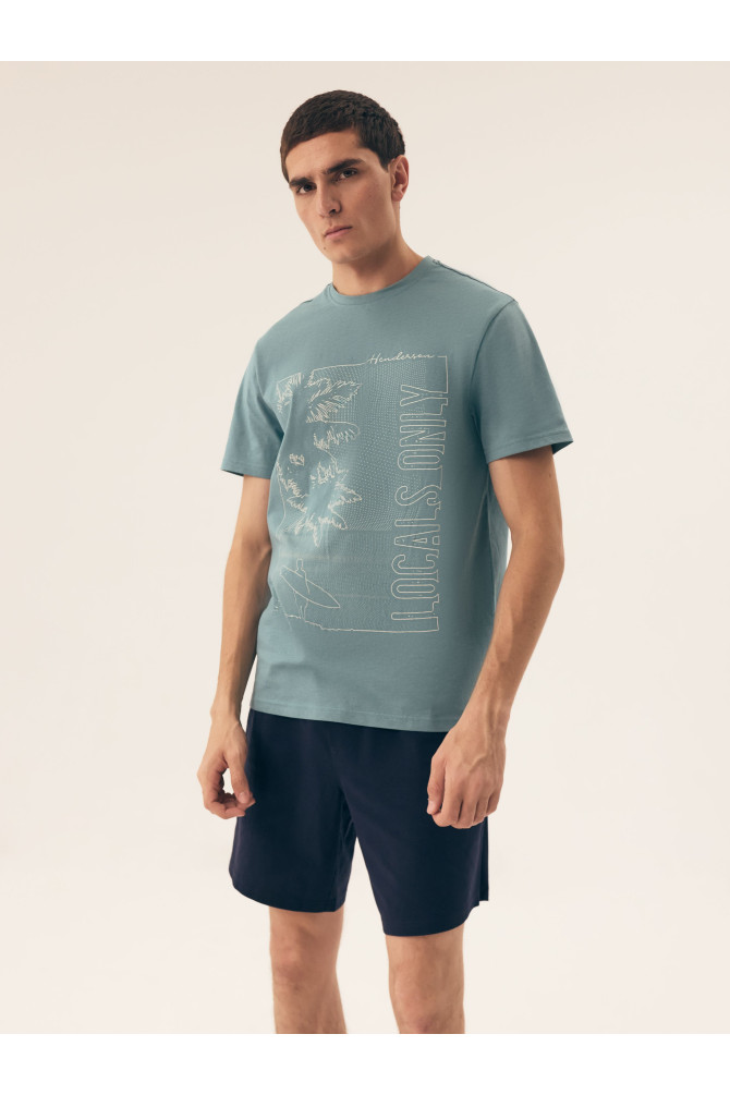 Pižama Surf 42598-77X Zielona
