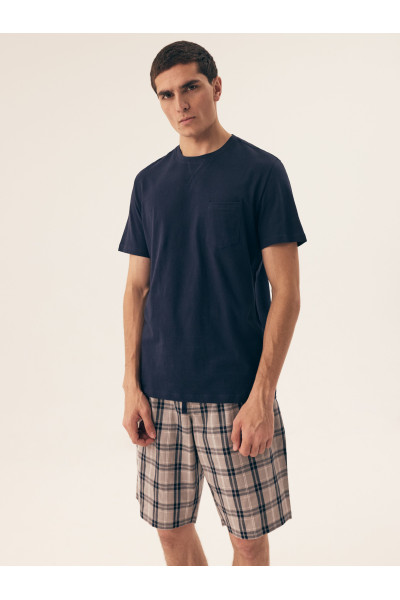 Pižama Dexter 42617-59X Granatowa