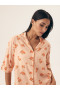 Pižama Naranja 42686 Brzoskwiniowa