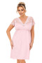 Koszula nocna Livia Plus Powder Pink
