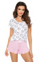 Piżama Sheep Short Różowa