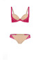 Liemenėlė Sorbet I PU-377 | Avietinė su smėline-Push-Up