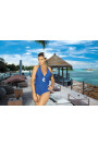 Maudymosi kostiumėlis Martina Blue M-178 (160) - Vientisi Maudymukai