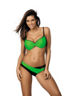 Maudymosi kostiumėlis Jennifer Bright Green-Nero - Dviejų dalių maudym