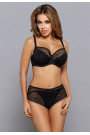 Liemenėlė Sandy 594 Juoda Juoda - Plus Size