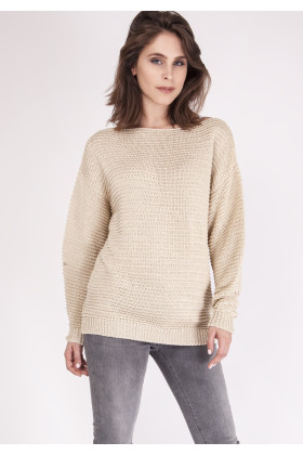Megztinis Beatrix SWE 097 Beige Smėlio 92 - Džemperiai