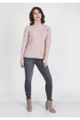 Megztinis Estelle SWE 121 Powder Rose Rožinės pudros sp - Džemperiai