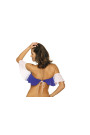 Maudymosi liemenėlė (Topas) Grace Dandy-Bianco M-488 (5) - BANDEAU mod
