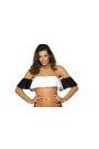Maudymosi liemenėlė (Topas) Grace Bianco-Nero - BANDEAU modeliai
