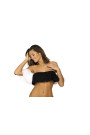 Maudymosi liemenėlė (Topas) Grace Nero-Bianco - BANDEAU modeliai