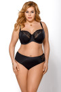 Kelnaitės Victoria K379 Juodos Juoda - Plus Size