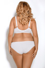 Kelnaitės Adele K326 Baltos Balta - Plus Size