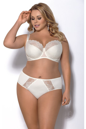 Kelnaitės Blanca K358 Ecru Ecru - Plus Size