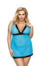 Naktinukai Liessa + stringai Turkio - Plus Size