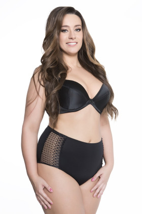 Kelnaitės Opal Juoda Juoda - Plus Size
