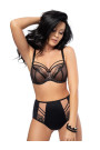 Liemenėlė Paradise K496 juoda Juoda - Minkštos Liemenėlės