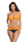 Maudymosi kostiumėlis Athena Dark Navy-Calendula M-552 (11) - Dviejų d