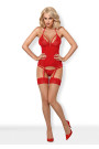 Korsetas Secret of Love 838/COR/3 + siaurikės! Red (Raudona) - Korseta