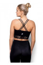 Top Fit Aurora Black Juoda - Sportui
